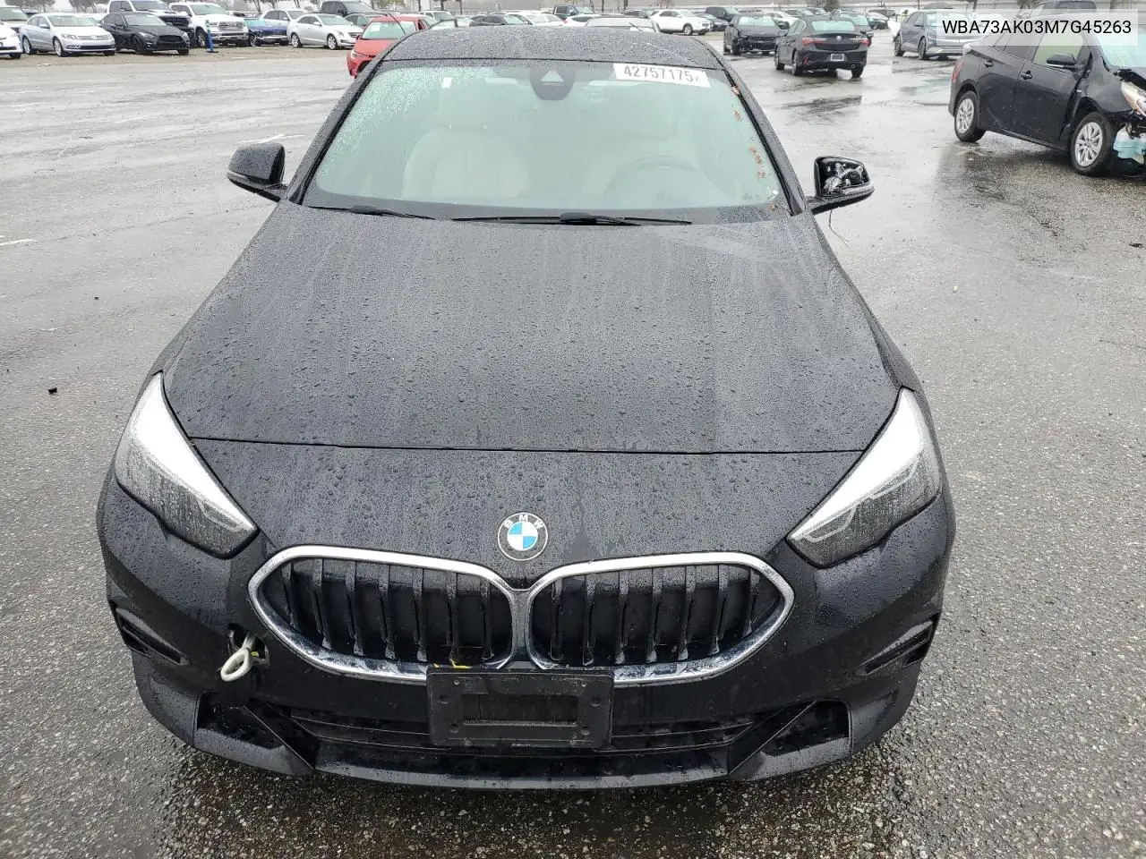 2021 BMW 228Xi VIN: WBA73AK03M7G45263 Lot: 42757175