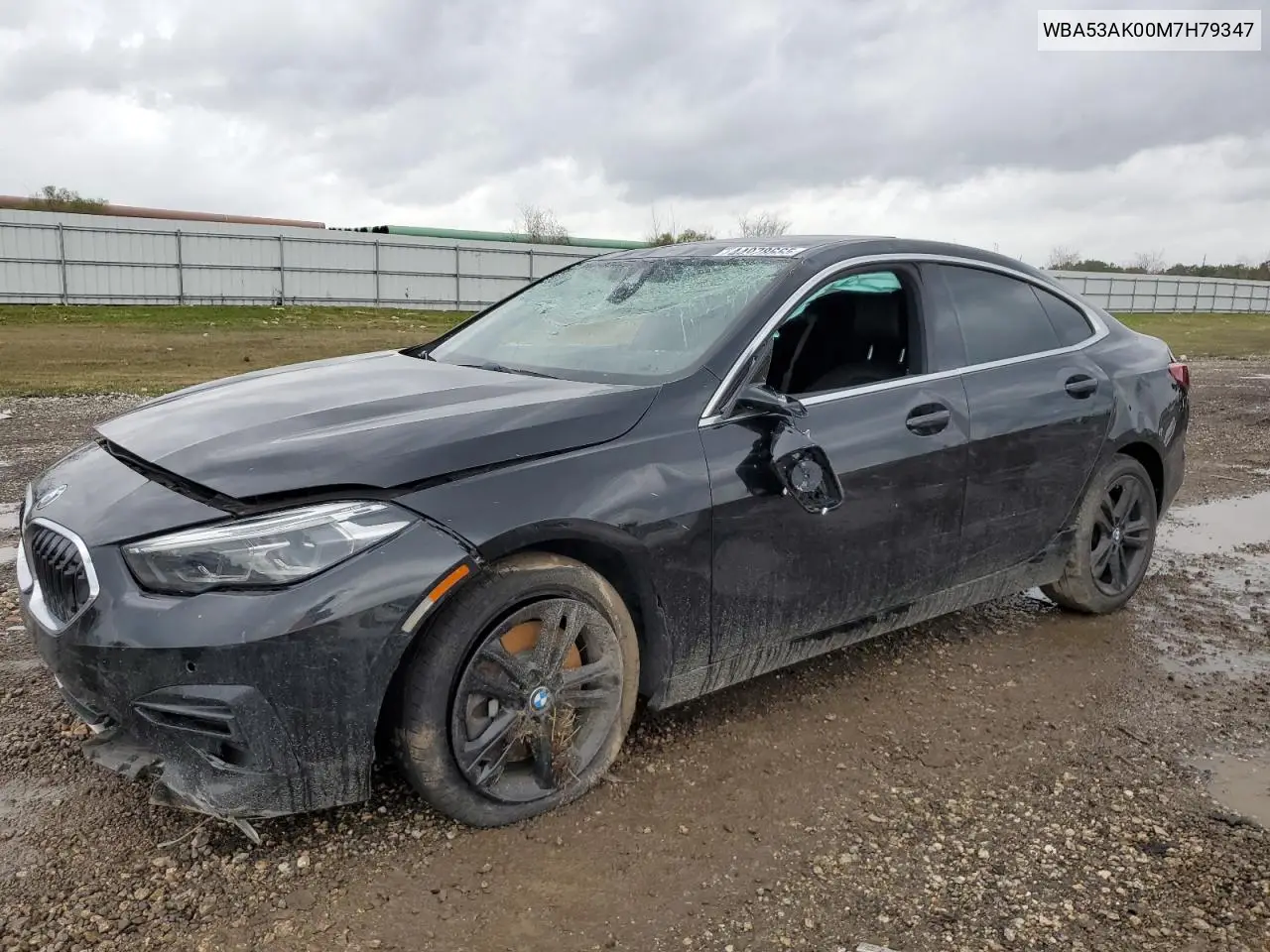 2021 BMW 228I VIN: WBA53AK00M7H79347 Lot: 44978665