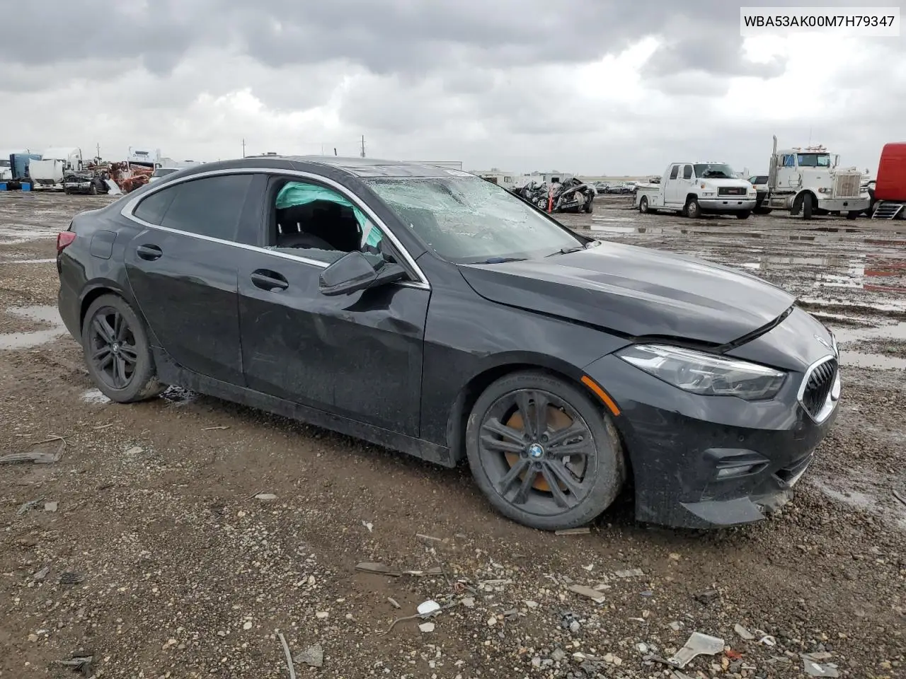 2021 BMW 228I VIN: WBA53AK00M7H79347 Lot: 44978665