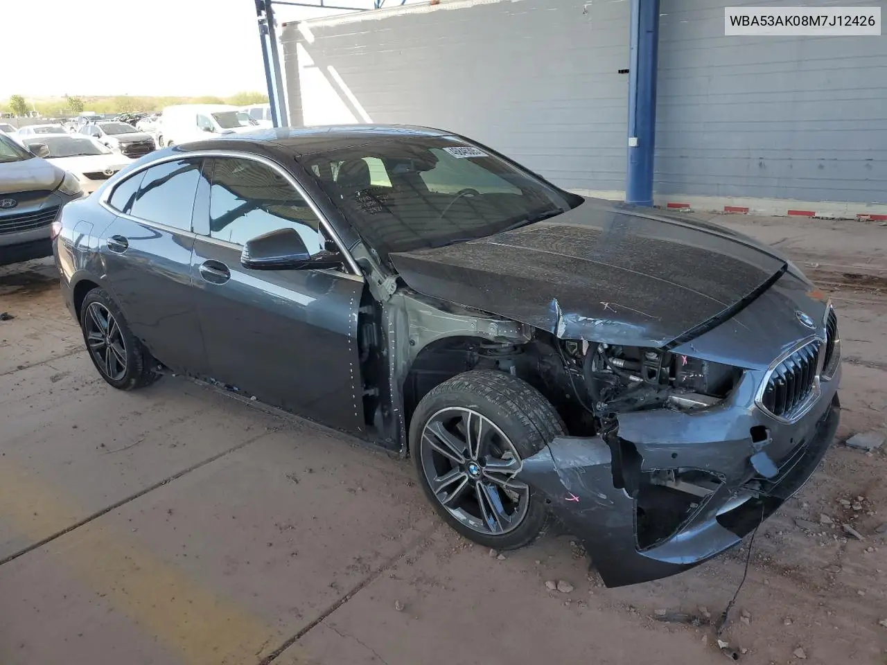 2021 BMW 228I VIN: WBA53AK08M7J12426 Lot: 46846305