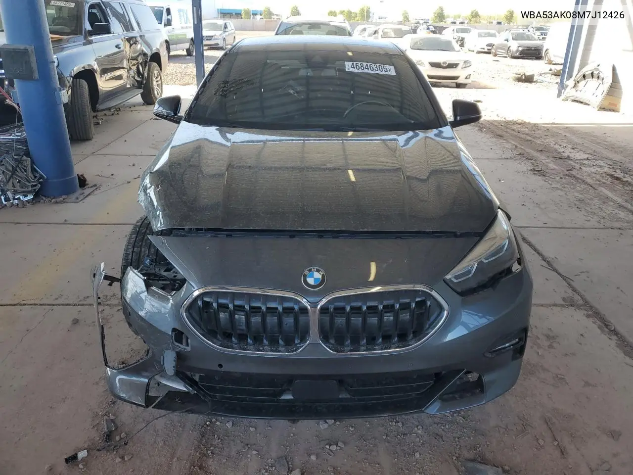 2021 BMW 228I VIN: WBA53AK08M7J12426 Lot: 46846305