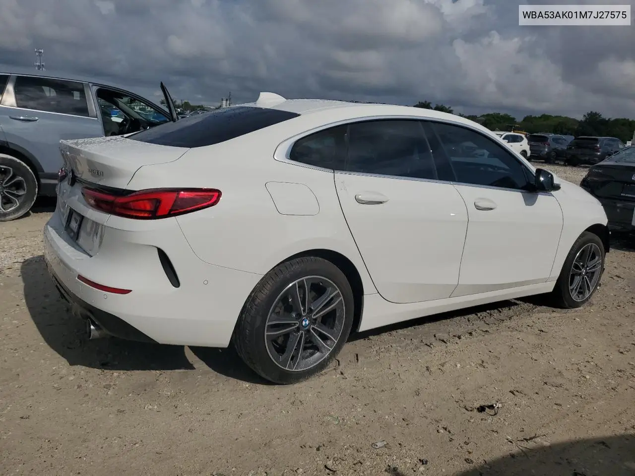 2021 BMW 228I VIN: WBA53AK01M7J27575 Lot: 56217515