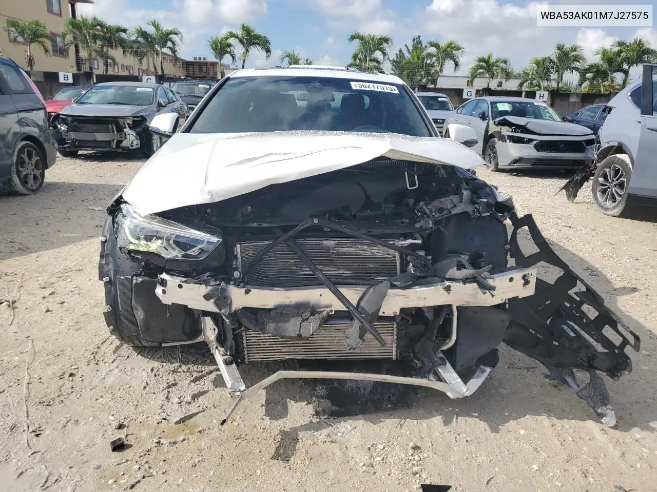 2021 BMW 228I VIN: WBA53AK01M7J27575 Lot: 56217515
