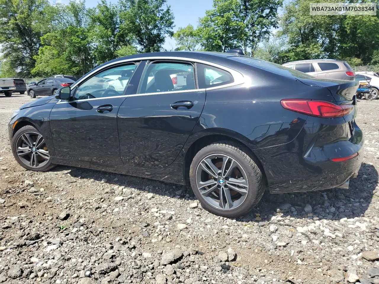 2021 BMW 228Xi VIN: WBA73AK01M7G38344 Lot: 61566505
