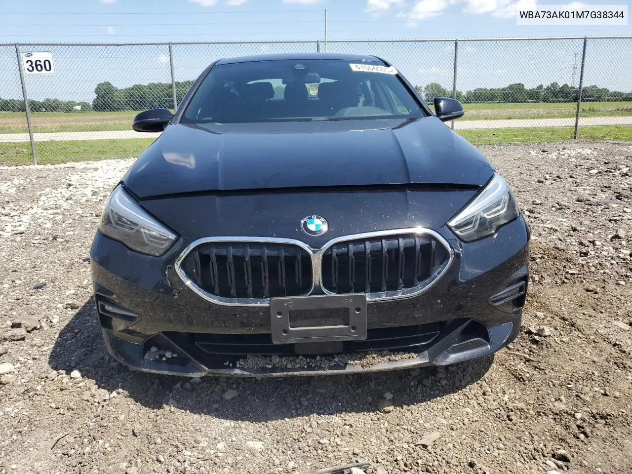 2021 BMW 228Xi VIN: WBA73AK01M7G38344 Lot: 61566505