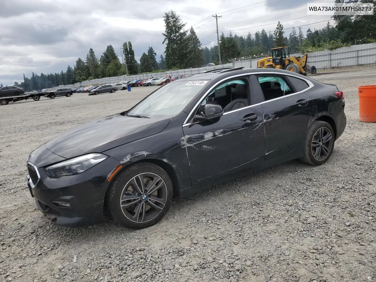 2021 BMW 228Xi VIN: WBA73AK01M7H58273 Lot: 62632195