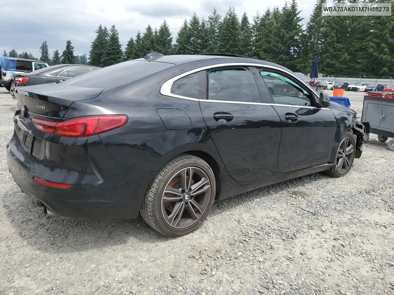 2021 BMW 228Xi VIN: WBA73AK01M7H58273 Lot: 62632195