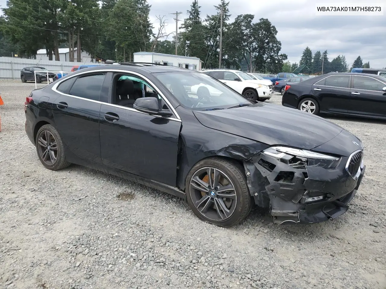 2021 BMW 228Xi VIN: WBA73AK01M7H58273 Lot: 62632195