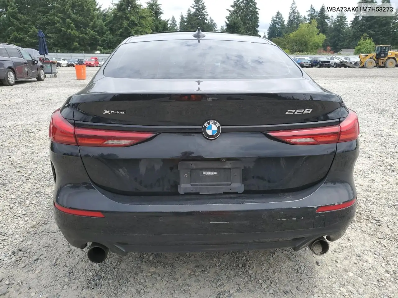 2021 BMW 228Xi VIN: WBA73AK01M7H58273 Lot: 62632195