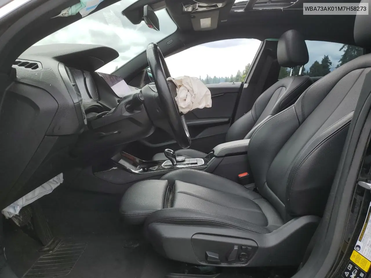 2021 BMW 228Xi VIN: WBA73AK01M7H58273 Lot: 62632195