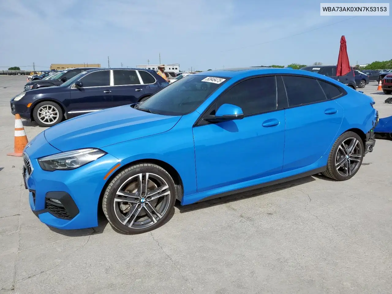 2022 BMW 228Xi VIN: WBA73AK0XN7K53153 Lot: 50946475