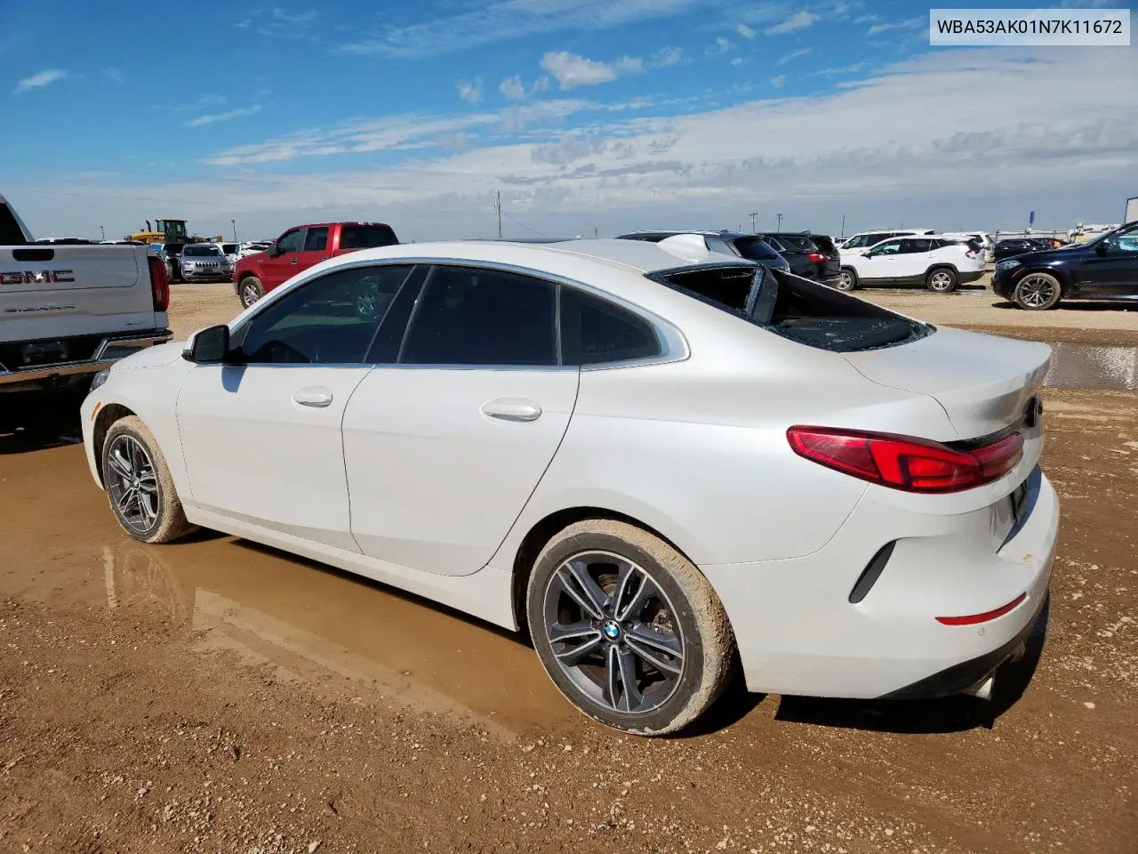 2022 BMW 228I VIN: WBA53AK01N7K11672 Lot: 62038005