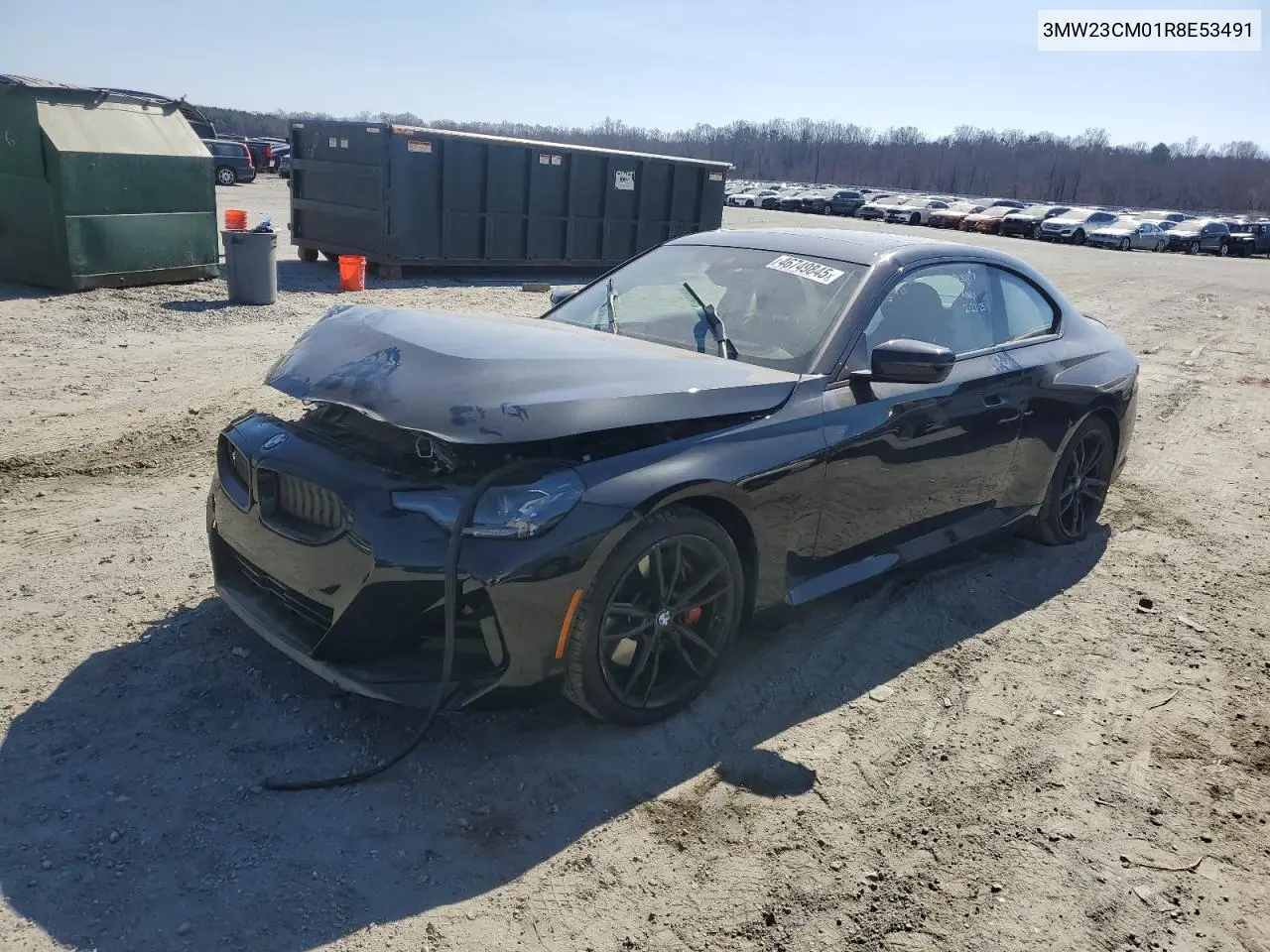 2024 BMW 230I VIN: 3MW23CM01R8E53491 Lot: 46749845