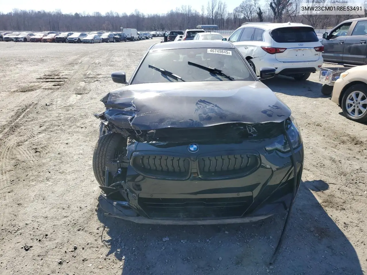 2024 BMW 230I VIN: 3MW23CM01R8E53491 Lot: 46749845