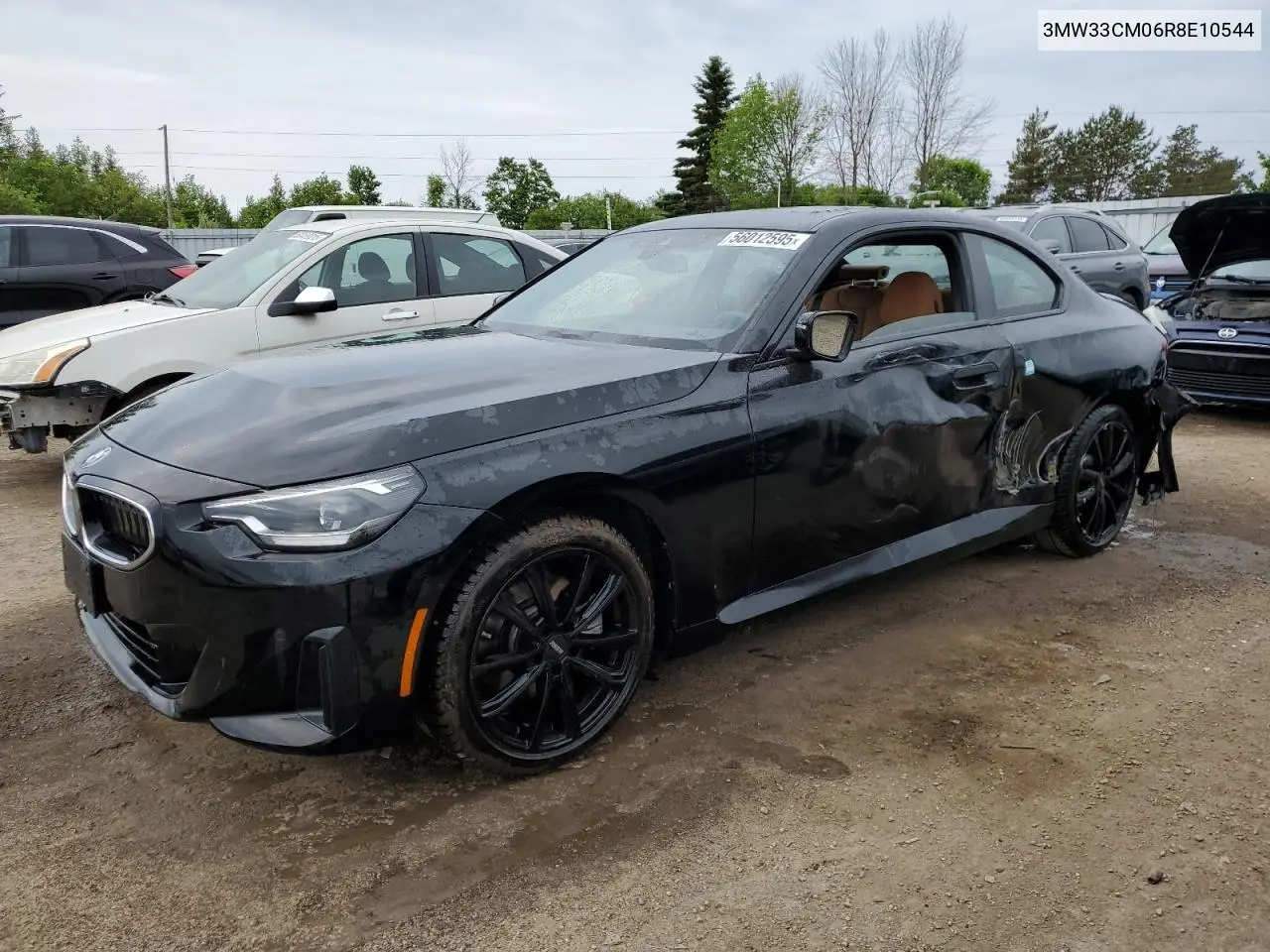 2024 BMW 230Xi VIN: 3MW33CM06R8E10544 Lot: 56012595