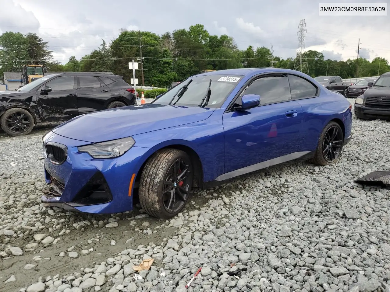 2024 BMW 230I VIN: 3MW23CM09R8E53609 Lot: 56934615