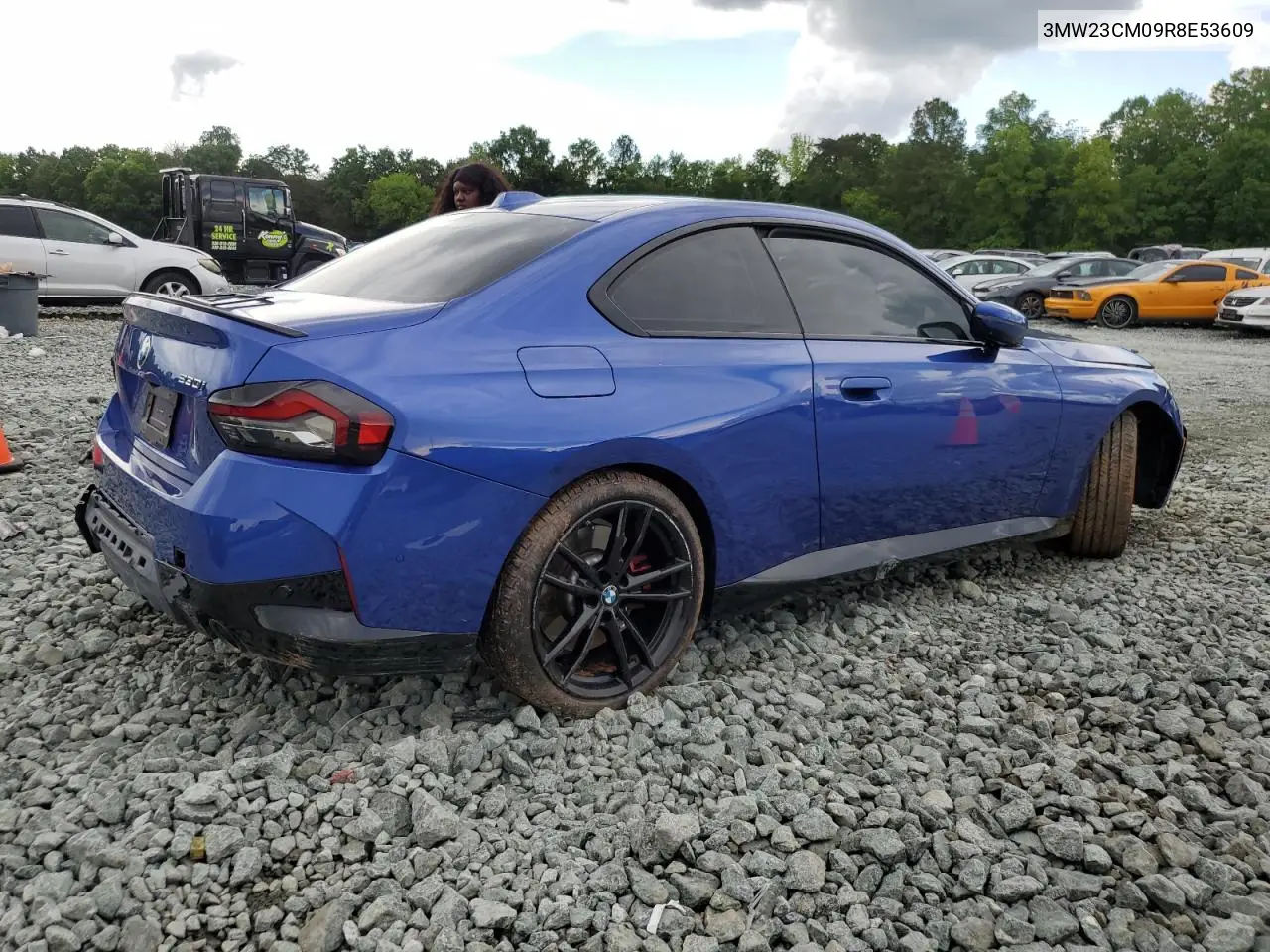 2024 BMW 230I VIN: 3MW23CM09R8E53609 Lot: 56934615