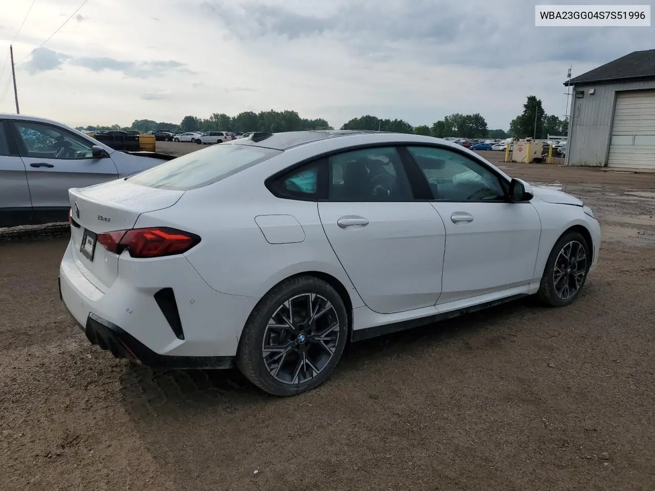 2025 BMW 228Xi VIN: WBA23GG04S7S51996 Lot: 61722755