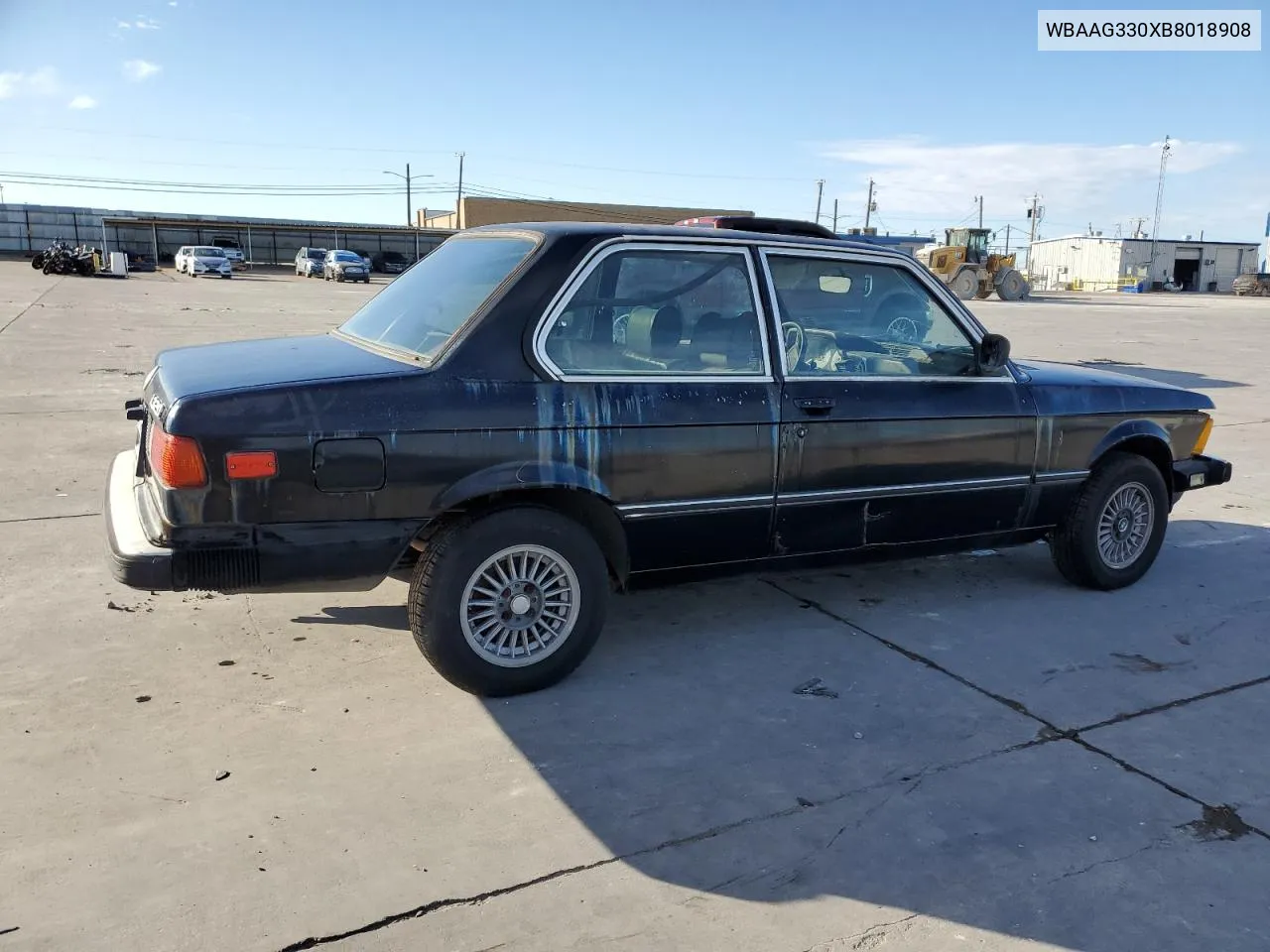 1981 BMW 320 I VIN: WBAAG330XB8018908 Lot: 41856775