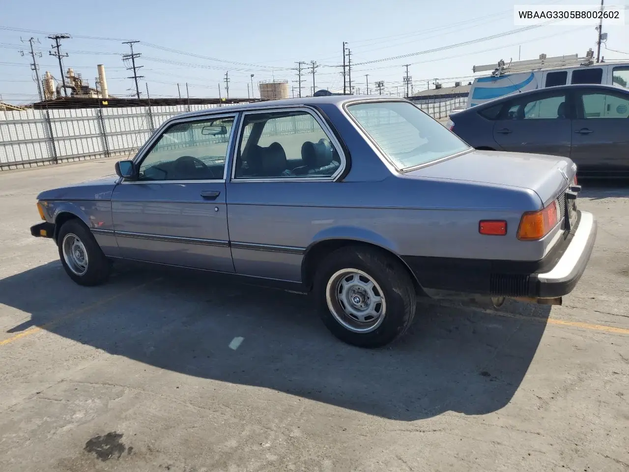 1981 BMW 320 I VIN: WBAAG3305B8002602 Lot: 59844535
