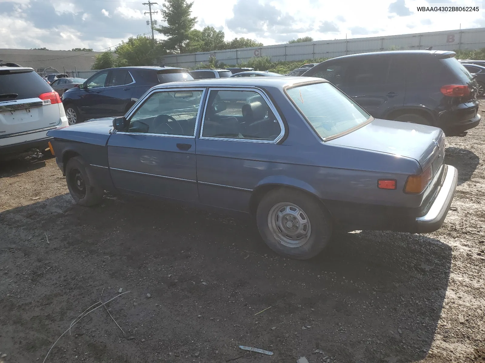 1981 BMW 320 I Automatic VIN: WBAAG4302B8062245 Lot: 64069434
