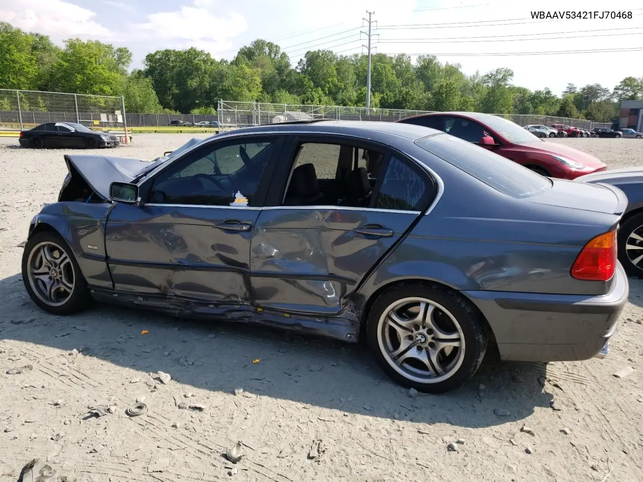 2001 BMW 330 I VIN: WBAAV53421FJ70468 Lot: 55267435