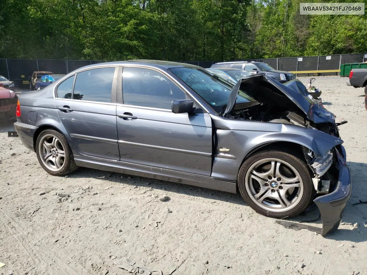 2001 BMW 330 I VIN: WBAAV53421FJ70468 Lot: 55267435