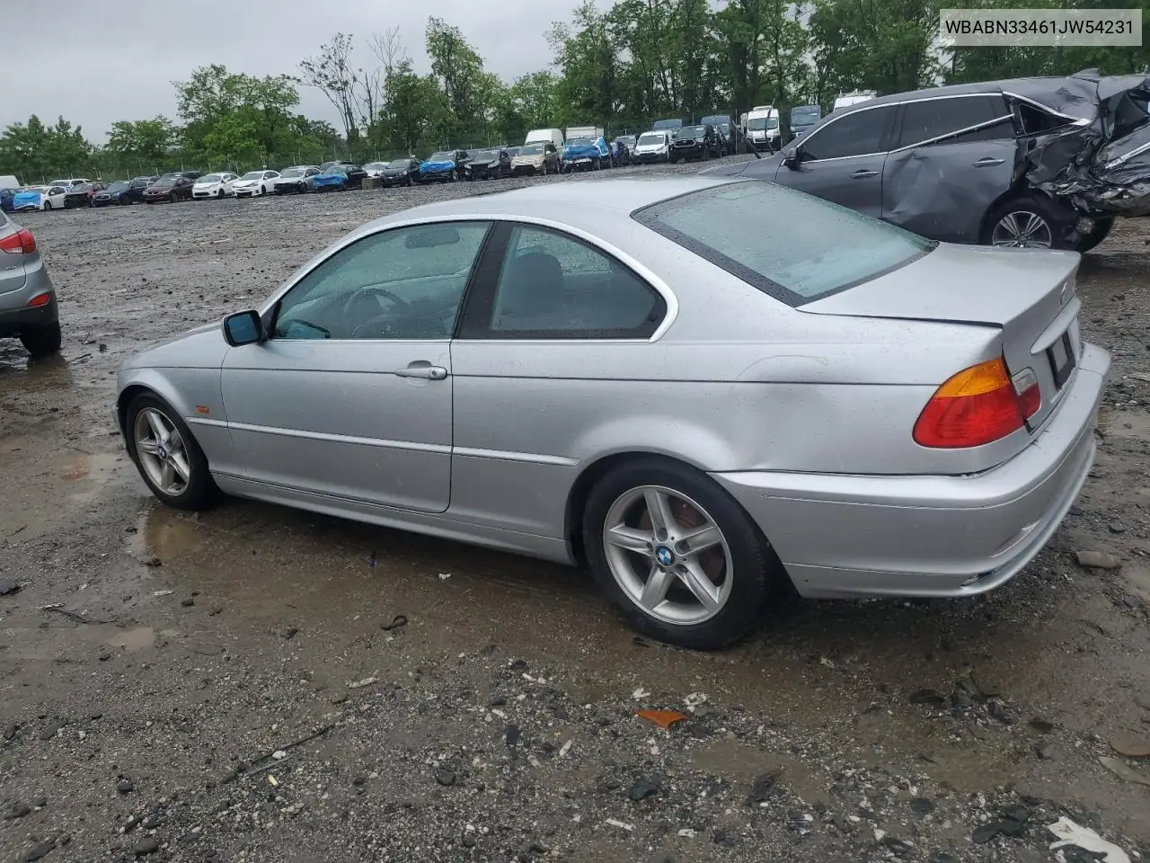 2001 BMW 325 Ci VIN: WBABN33461JW54231 Lot: 55535245