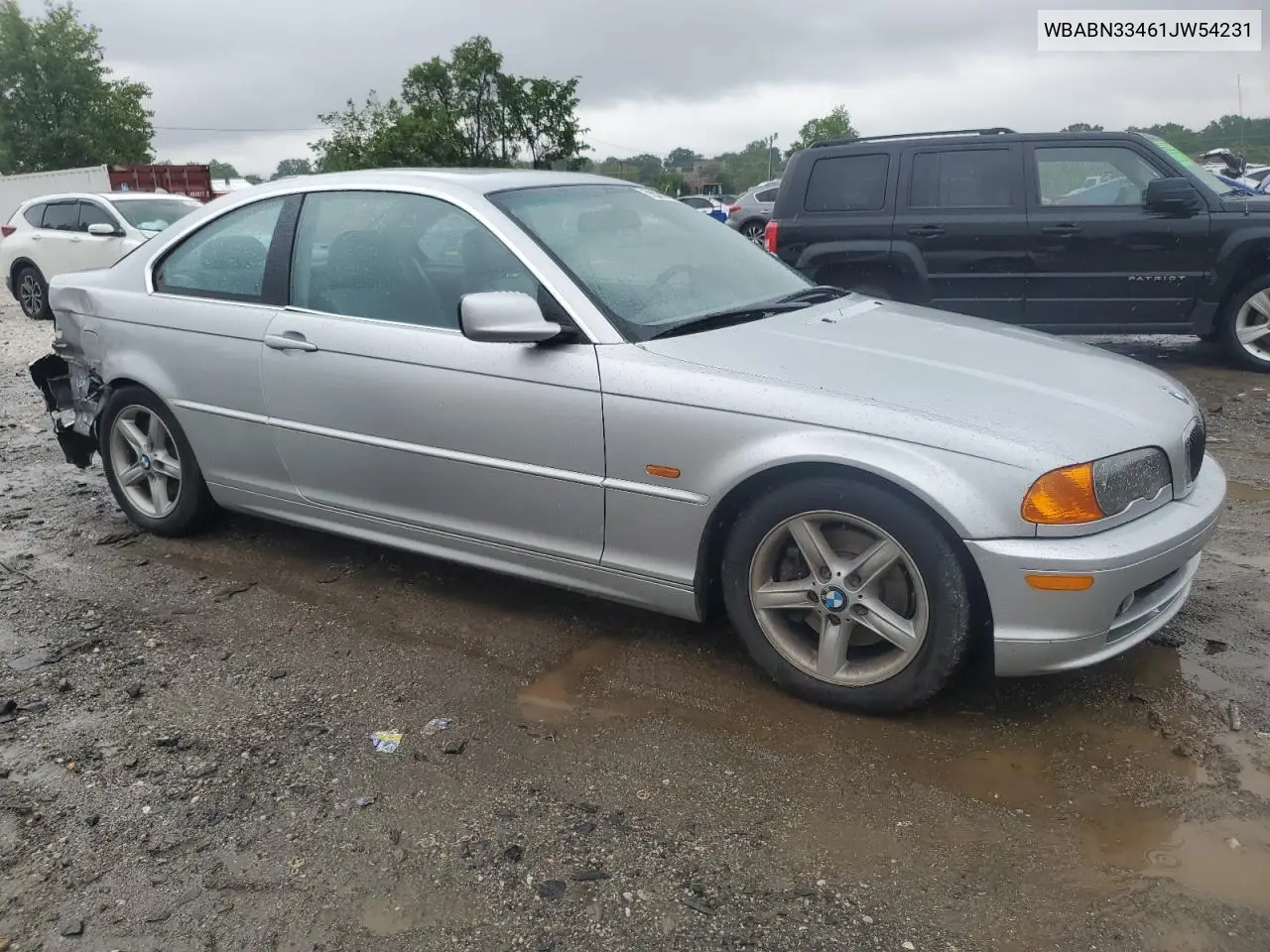 2001 BMW 325 Ci VIN: WBABN33461JW54231 Lot: 55535245