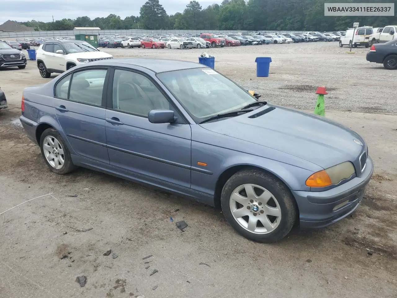 2001 BMW 325 I VIN: WBAAV33411EE26337 Lot: 55603065