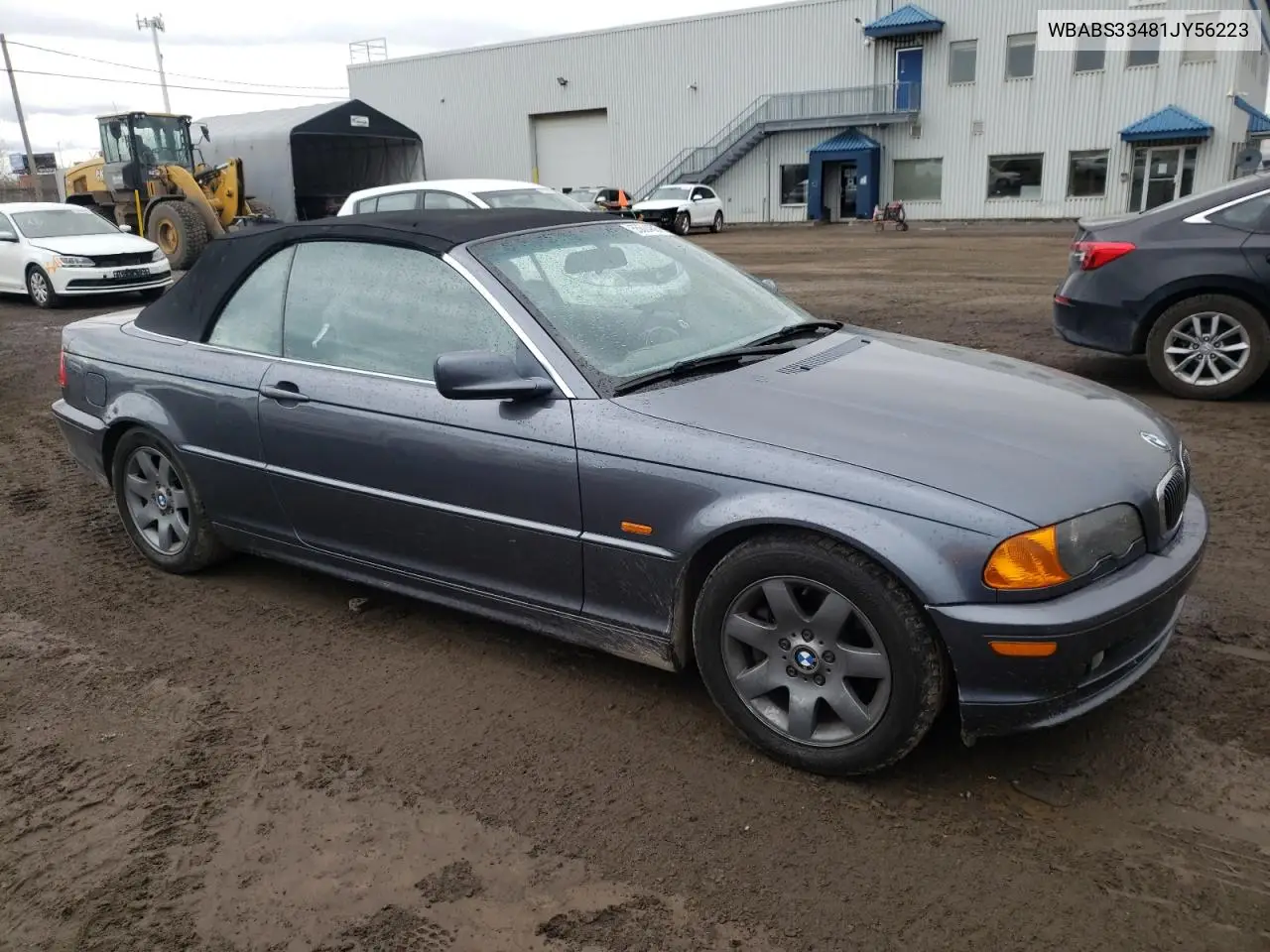 2001 BMW 325 Ci VIN: WBABS33481JY56223 Lot: 55604805