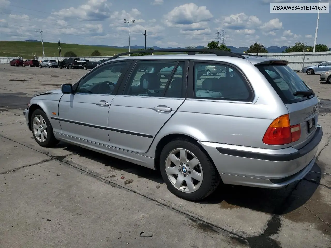 2001 BMW 325 It VIN: WBAAW33451ET41673 Lot: 59212985