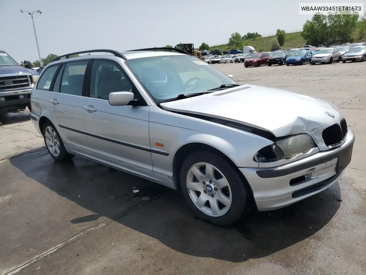 2001 BMW 325 It VIN: WBAAW33451ET41673 Lot: 59212985