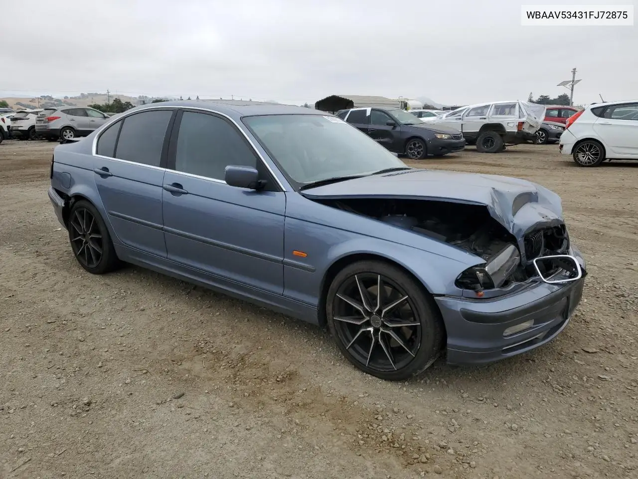 2001 BMW 330 I VIN: WBAAV53431FJ72875 Lot: 61865515