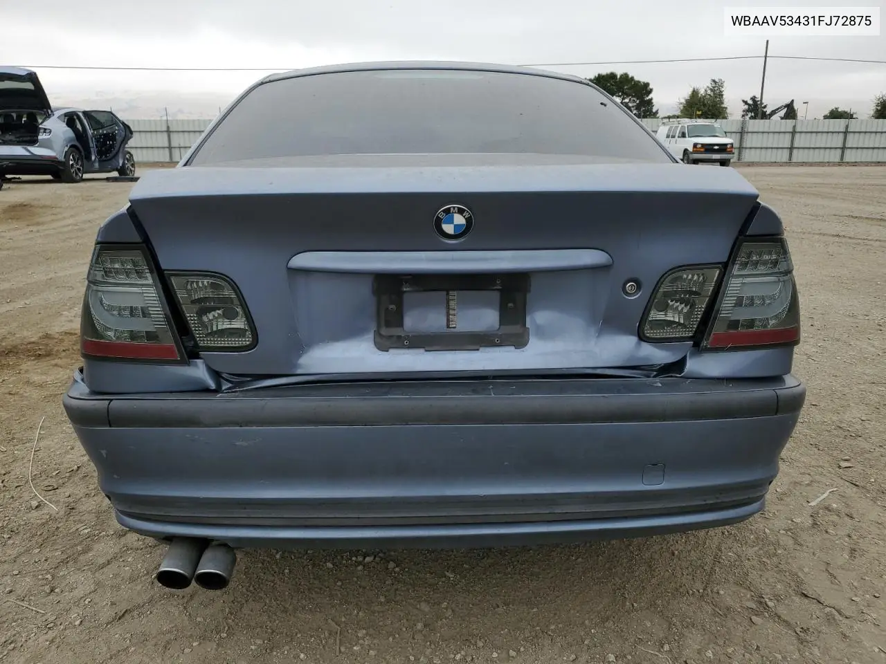 2001 BMW 330 I VIN: WBAAV53431FJ72875 Lot: 61865515