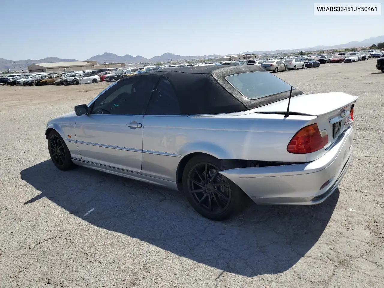 2001 BMW 325 Ci VIN: WBABS33451JY50461 Lot: 62185615
