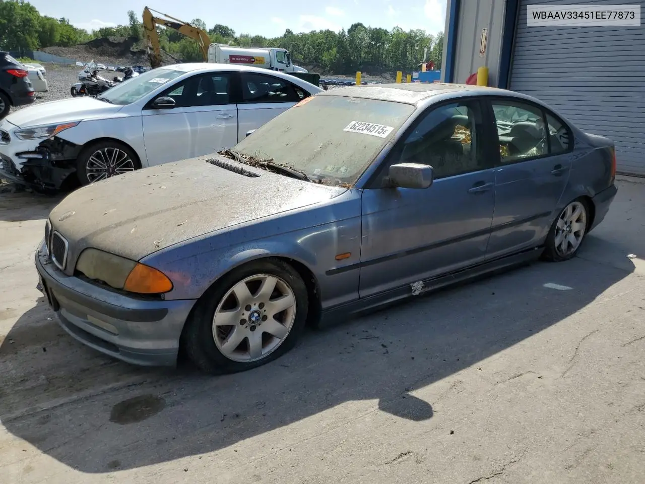 2001 BMW 325 I VIN: WBAAV33451EE77873 Lot: 62234515