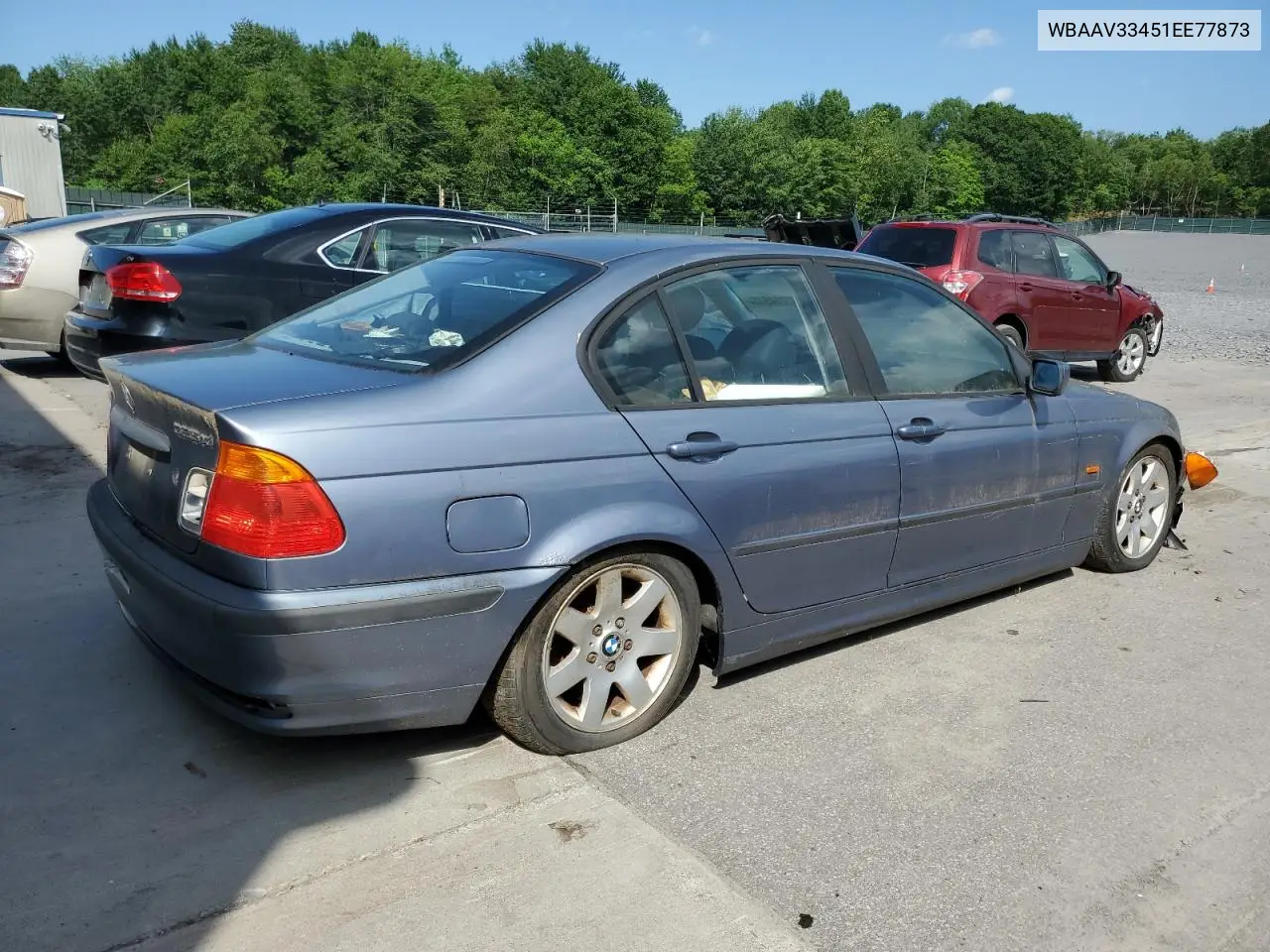 2001 BMW 325 I VIN: WBAAV33451EE77873 Lot: 62234515