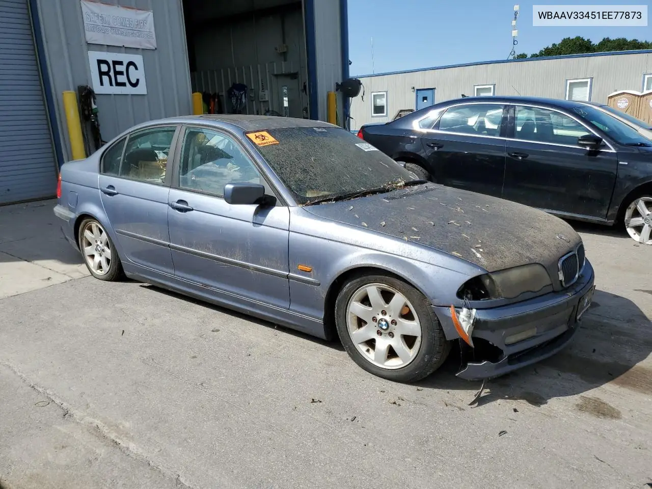 2001 BMW 325 I VIN: WBAAV33451EE77873 Lot: 62234515
