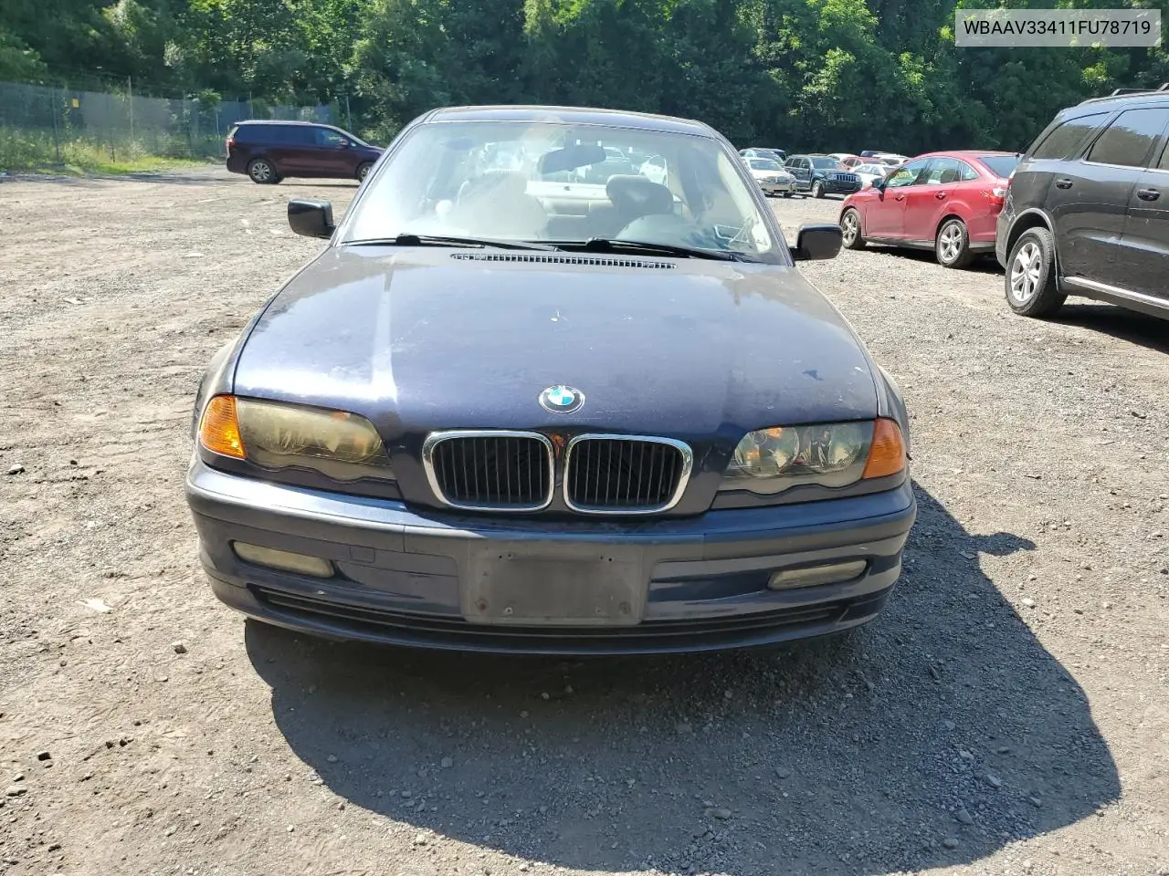 2001 BMW 325 I VIN: WBAAV33411FU78719 Lot: 62249755