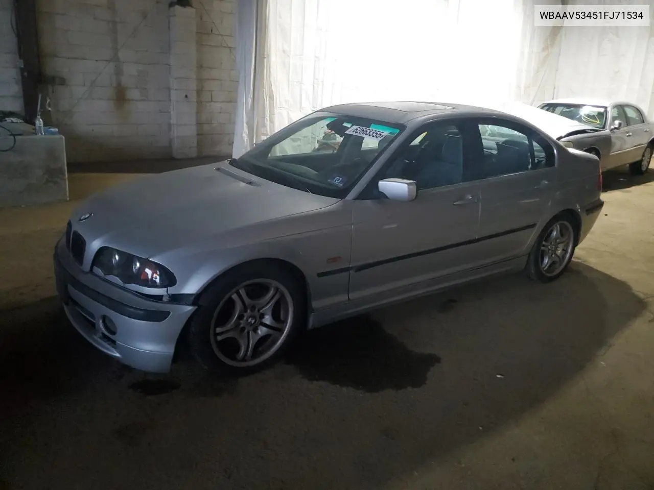 2001 BMW 330 I VIN: WBAAV53451FJ71534 Lot: 62663355