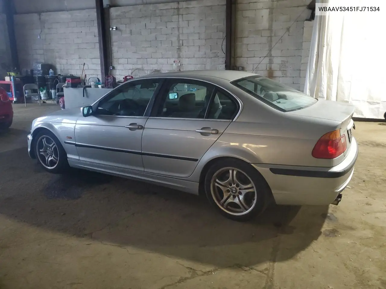 2001 BMW 330 I VIN: WBAAV53451FJ71534 Lot: 62663355