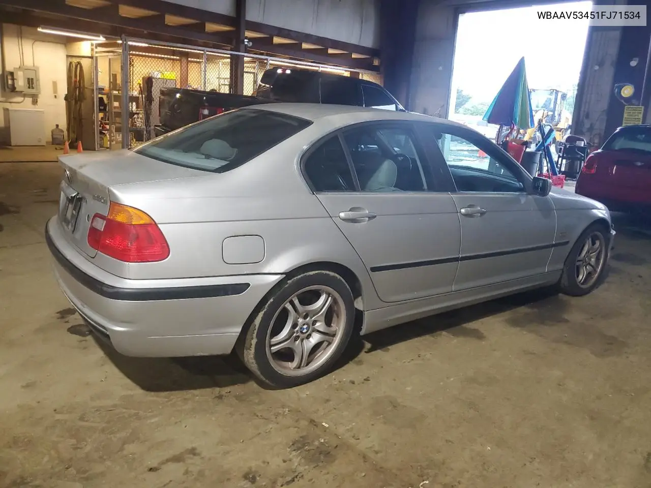 2001 BMW 330 I VIN: WBAAV53451FJ71534 Lot: 62663355