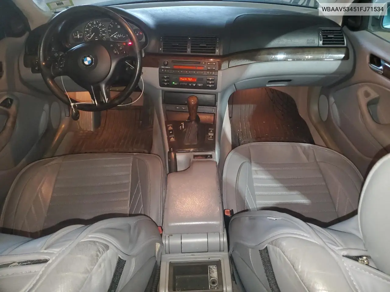 2001 BMW 330 I VIN: WBAAV53451FJ71534 Lot: 62663355