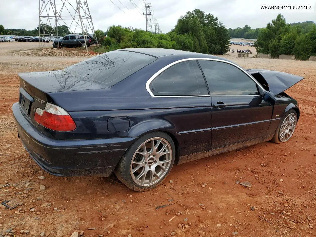 2001 BMW 330 Ci VIN: WBABN53421JU24407 Lot: 63398085
