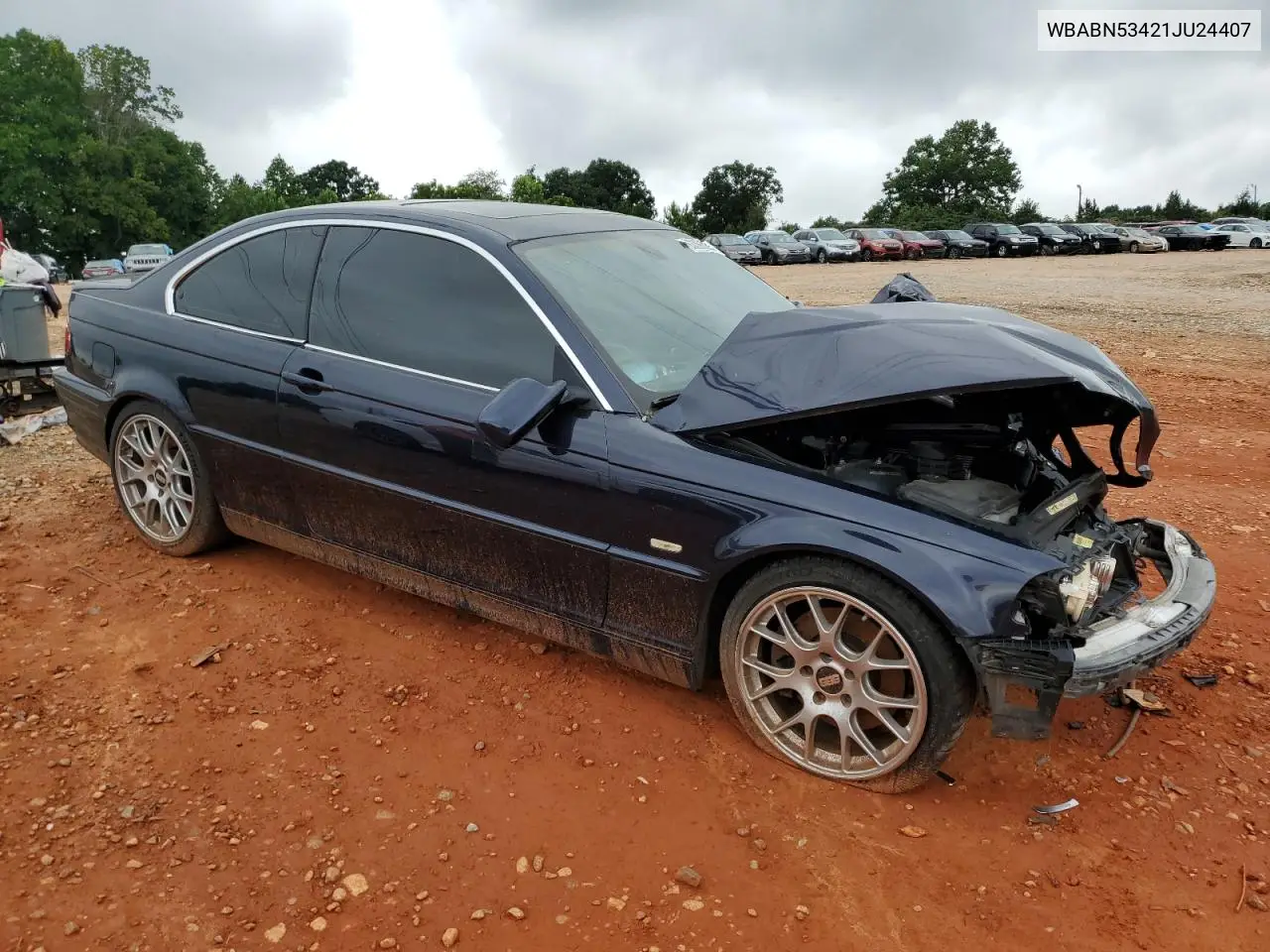 2001 BMW 330 Ci VIN: WBABN53421JU24407 Lot: 63398085