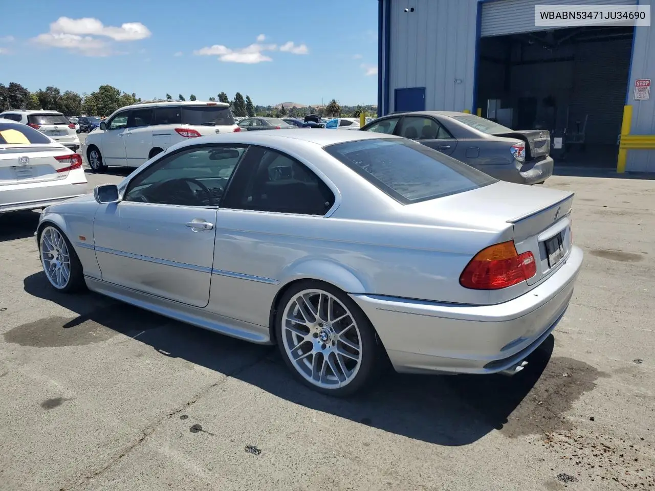 2001 BMW 330 Ci VIN: WBABN53471JU34690 Lot: 65427005