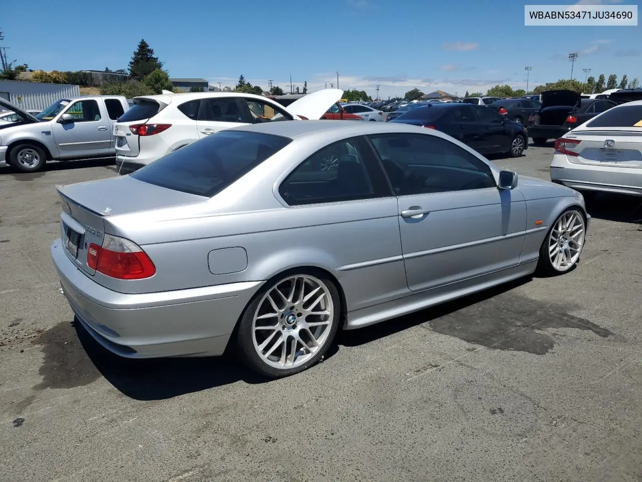 2001 BMW 330 Ci VIN: WBABN53471JU34690 Lot: 65427005
