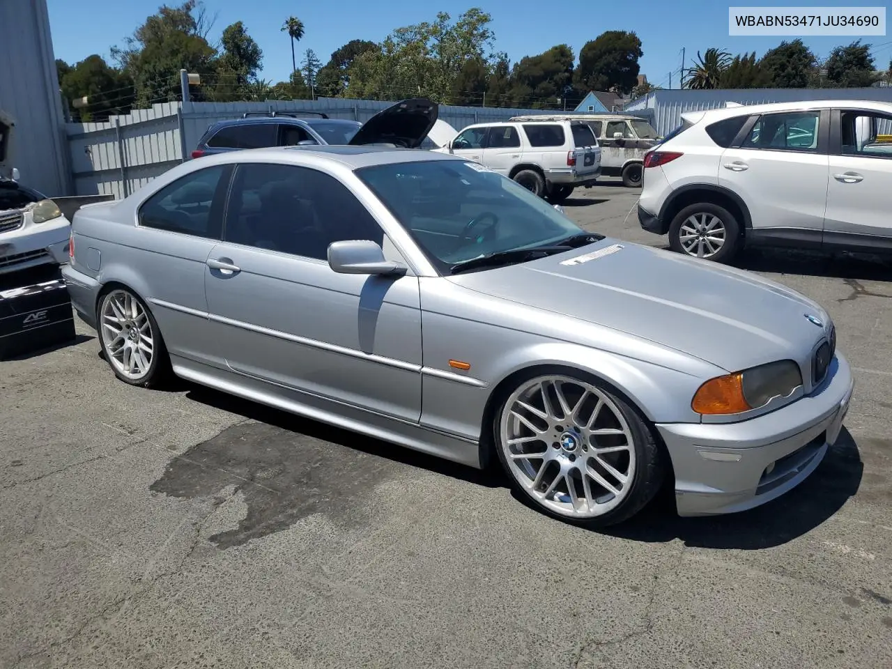 2001 BMW 330 Ci VIN: WBABN53471JU34690 Lot: 65427005