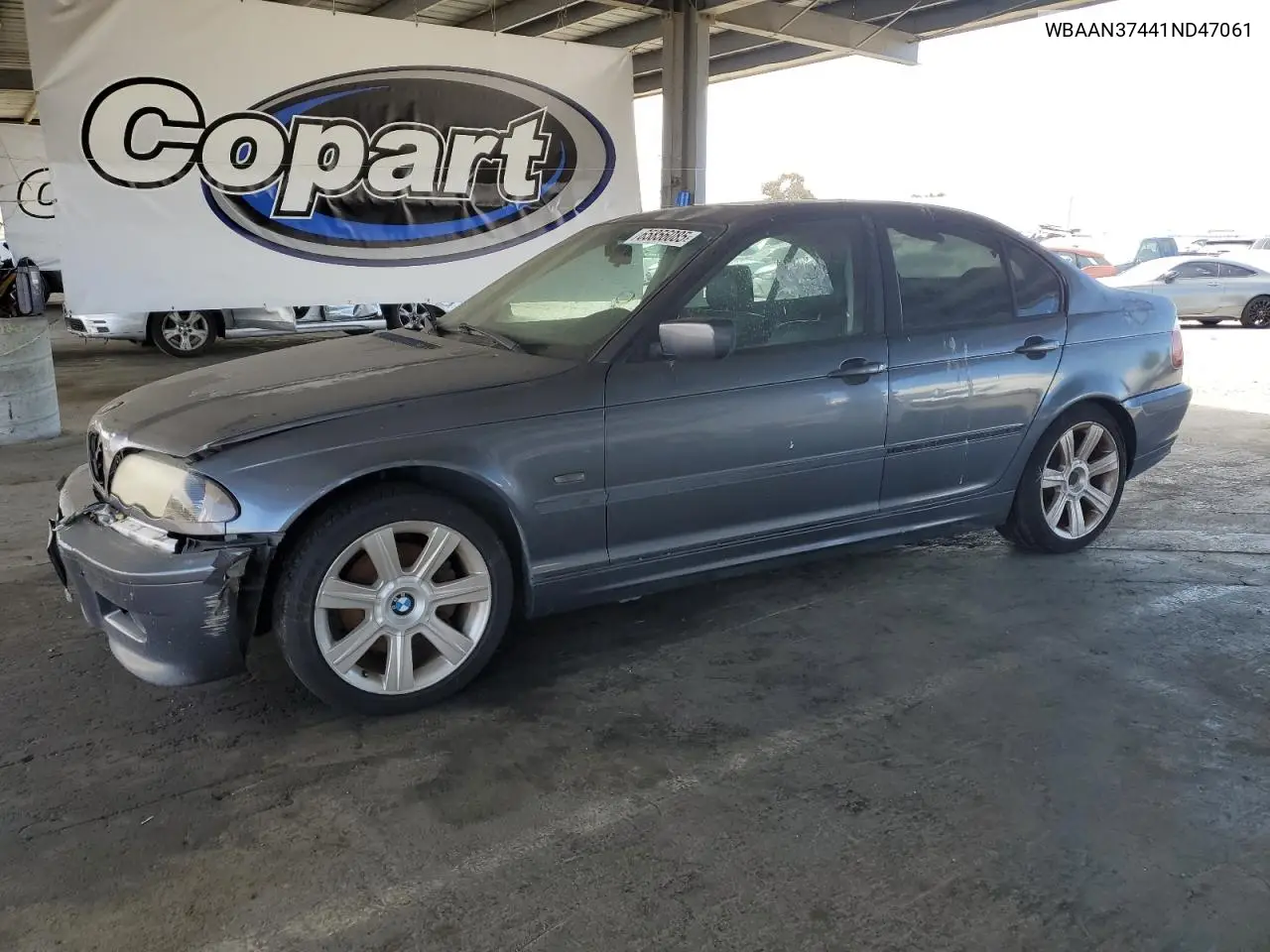 2001 BMW 325 I VIN: WBAAN37441ND47061 Lot: 65856085